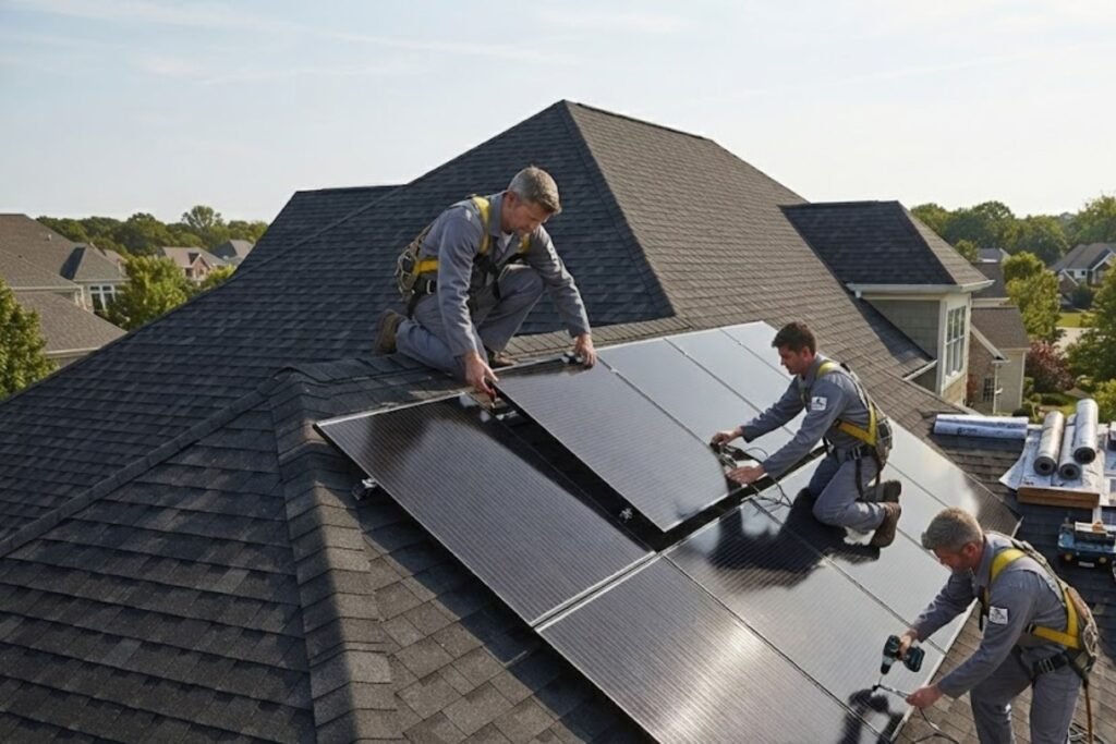 Merrick, New York - Solar Roofing