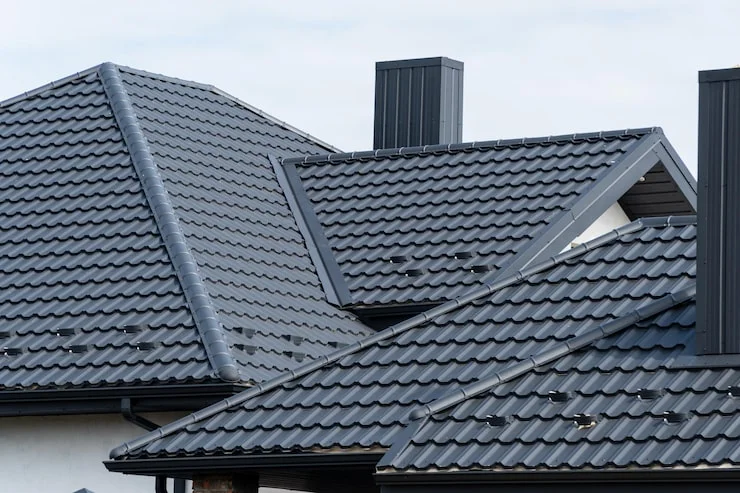 Completed metal roofing project in Oceanside, NY